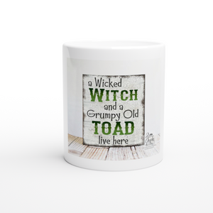 Witch and Toad 11oz Ceramic Mug