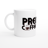 Premium Coffee Outlet White 11oz Ceramic Mug