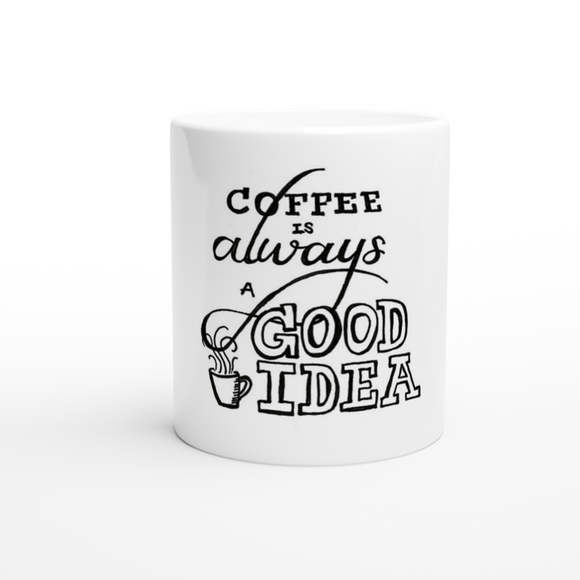 Good Idea White 11oz Ceramic Mug