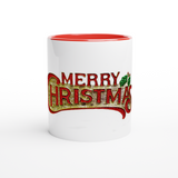 Merry Christmas Mug with Color Inside