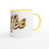 Coffee Mug with Yellow Inside