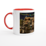 Christmas Town Mug with Color Inside