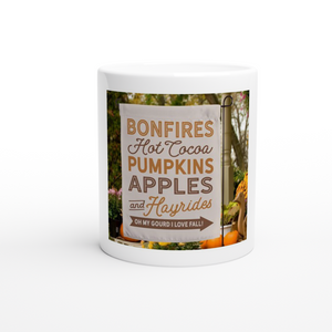 Autumn Activities 11oz Ceramic Mug