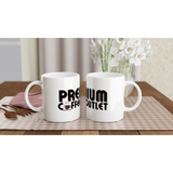 Premium Coffee Outlet White 11oz Ceramic Mug