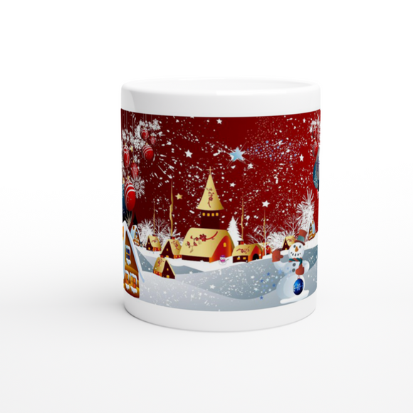 Holiday Scene 11oz Ceramic Mug