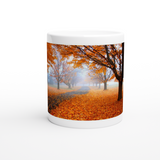 Autumn Country Road 11oz Ceramic Mug