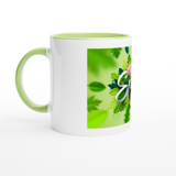 Hello Spring 11oz Ceramic Mug with Color Inside