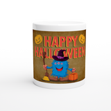 Blue Thing Halloween 11oz Ceramic Mug