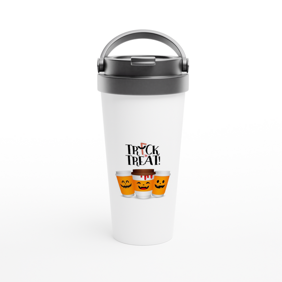 Trick or Treat Stainless Steel Travel Mug