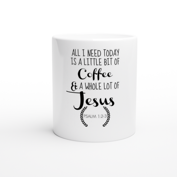 Jesus White 11oz Ceramic Mug