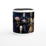 Adams Family Black Ceramic Mug