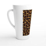 Leopard Spots Latte 17oz Ceramic Mug