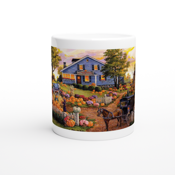 Pumpkins Galore 11oz Ceramic Mug