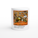 Happy Thanksgiving White 11oz Ceramic Mug