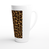 Leopard Spots Latte 17oz Ceramic Mug