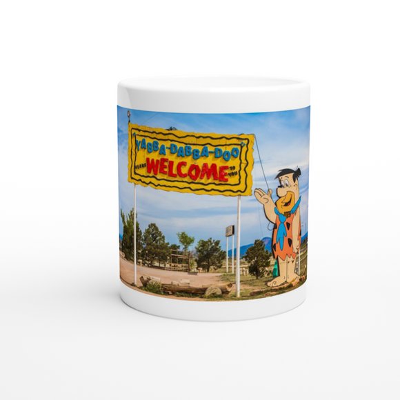 Fred Flintstone Welcome 11oz Ceramic Mug