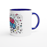 Hello Winter 11oz Ceramic Mug with Color Inside