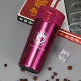 HOT Premium Travel Coffee Mug Stainless Steel Thermos Tumbler Cups Vacuum Flask thermo Water Bottle Tea Mug Thermocup