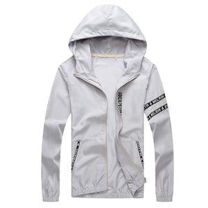 Men`s Windbreaker Spring/Summer Sun Jacket