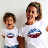 Rainbow Mother Daughter T-shirts