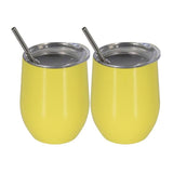 2Pcs/set Stainless Steel 12oz Beer Cup