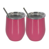 2Pcs/set Stainless Steel 12oz Beer Cup