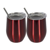 2Pcs/set Stainless Steel 12oz Beer Cup