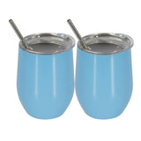 2Pcs/set Stainless Steel 12oz Beer Cup