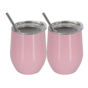 2Pcs/set Stainless Steel 12oz Beer Cup