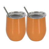 2Pcs/set Stainless Steel 12oz Beer Cup