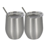 2Pcs/set Stainless Steel 12oz Beer Cup