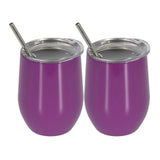 2Pcs/set Stainless Steel 12oz Beer Cup