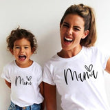 Rainbow Mother Daughter T-shirts